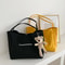 Japanese Canvas Tote Bag Large Capacity Shoulder Shopper For School Travel Everyday Use 1