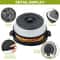 Collapsible Microwave Splatter Cover with Steaming Tray & Food Strainer Lid