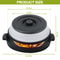 Collapsible Microwave Splatter Cover with Steaming Tray & Food Strainer Lid