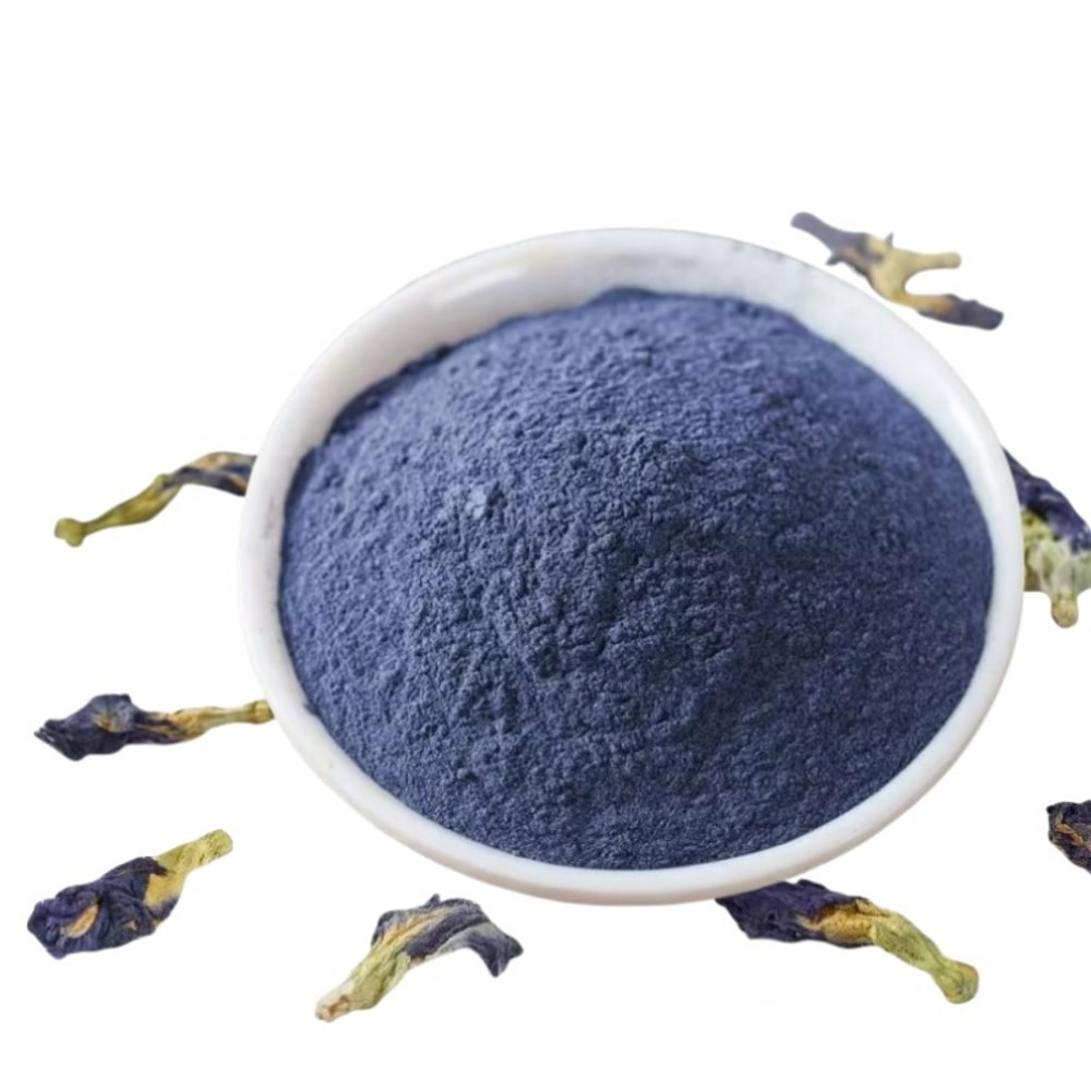 Pure Blue Butterfly Pea Flower Powder Natural Food Craft Pigment 5