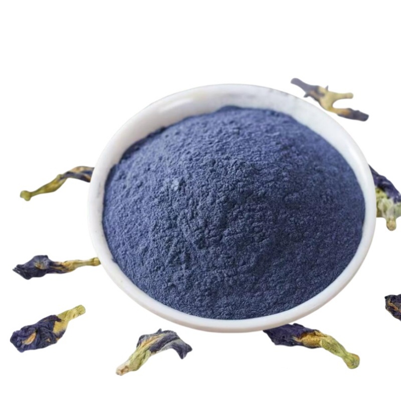 Pure Blue Butterfly Pea Flower Powder Natural Food Craft Pigment 5