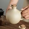 Rustic Ceramic Olive Oil Dispenser Large Capacity Soy Sauce & Chili Oil Bottle