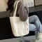 Vintage Canvas Commuter Tote Bag Large Capacity Canvas Shoulder Bag For Women 2