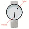 Nordic Dot Dial Minimalist Watch with Stainless Steel Band for Men & Women