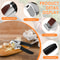 Heavy Duty Garlic Press Zinc Alloy Ginger Crusher with Non Slip Ergonomic Handle