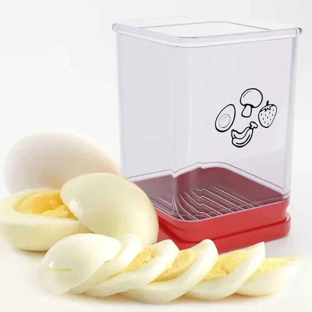 FreshSlice Strawberry Cutter and Fruit Slicer with Storage Container