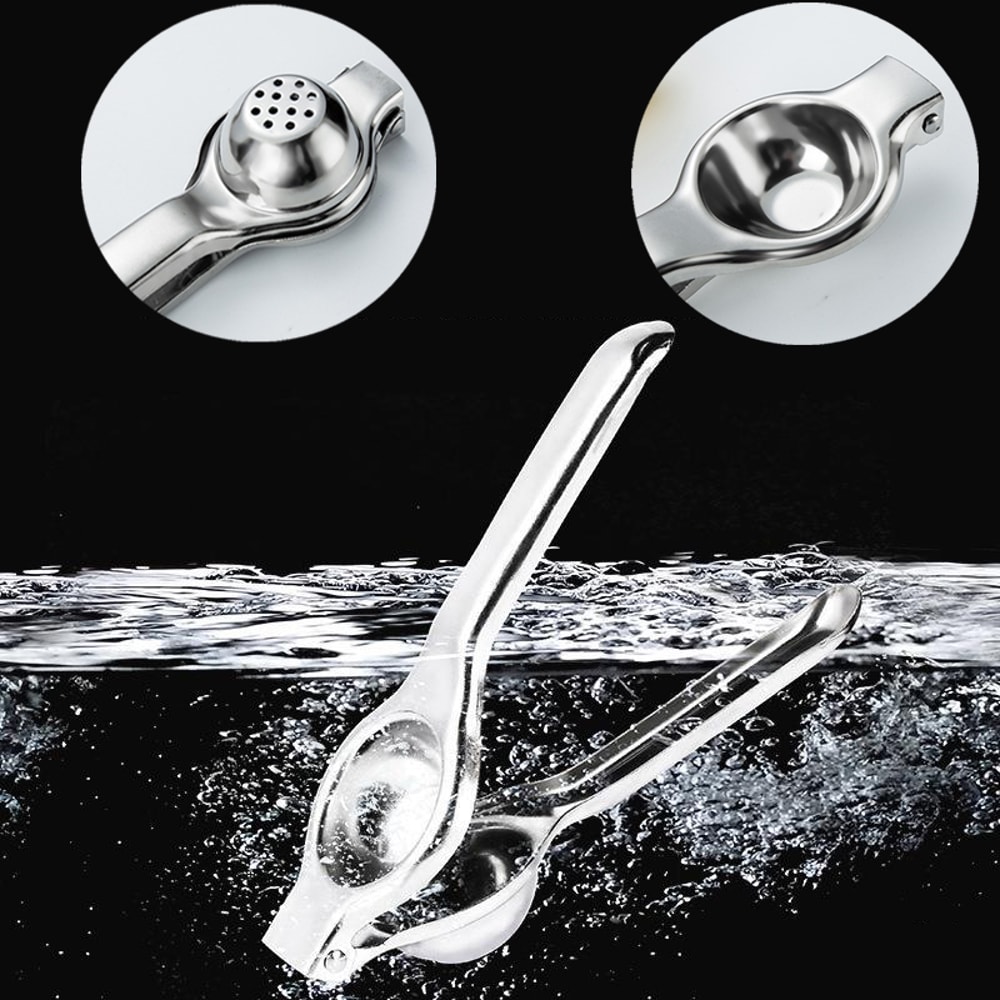 FreshPress Stainless Steel Lemon Squeezer Manual Citrus Juicer 2