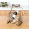 SpaceSaver Pot Lid Organizer And Pan Rack For Kitchen Cabinets Countertops 0