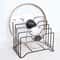 SpaceSaver Pot Lid Organizer And Pan Rack For Kitchen Cabinets Countertops 1