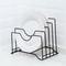 SpaceSaver Pot Lid Organizer And Pan Rack For Kitchen Cabinets Countertops 2