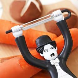 chaplin chef vegetable peeler with stainless steel blade for fruits, potatoes & kitchen prep