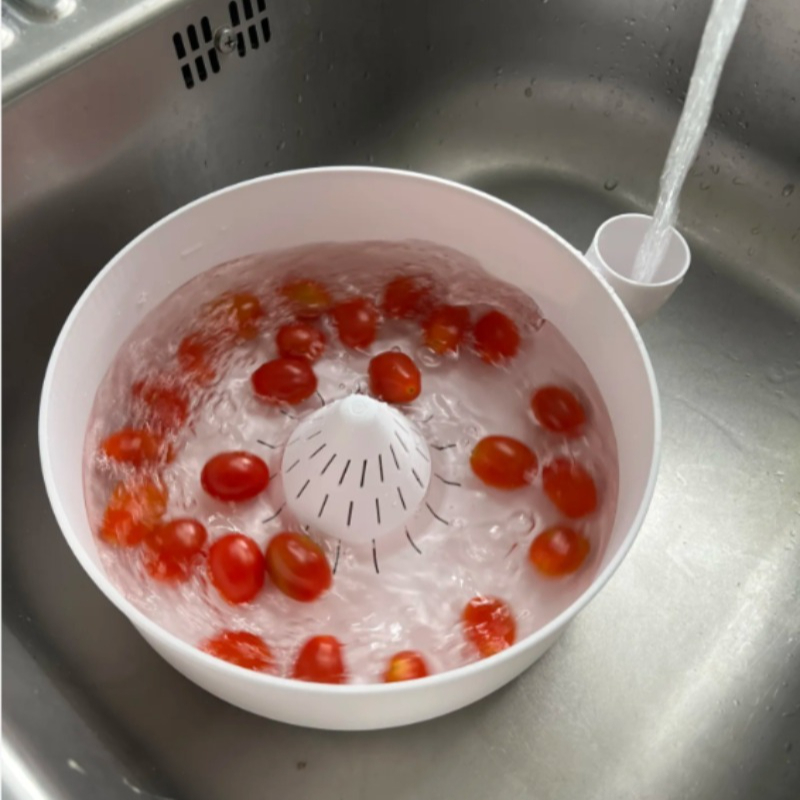FreshPure Ultrasonic Fruit & Vegetable Washer Basin for Safer Food Cleaning