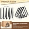Heavy Duty Cutting Board Organizer Rack For Kitchen Counter Cabinet Storage 2