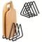 Heavy Duty Cutting Board Organizer Rack For Kitchen Counter Cabinet Storage 5