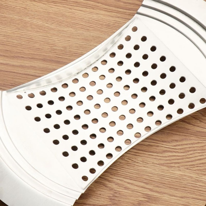 Silicone Grip Spaetzle Maker With Stainless Steel German Noodle Maker And Strainer Scoop 1