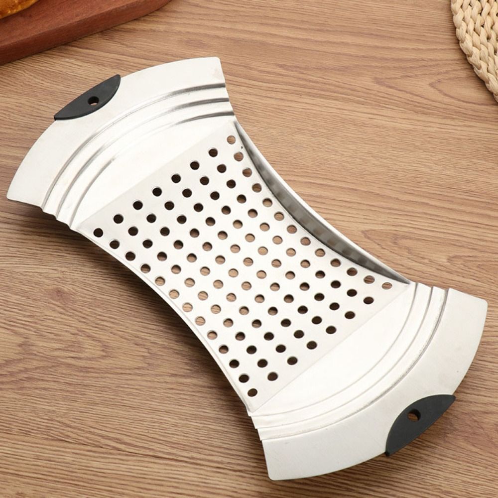 Silicone Grip Spaetzle Maker With Stainless Steel German Noodle Maker And Strainer Scoop 3