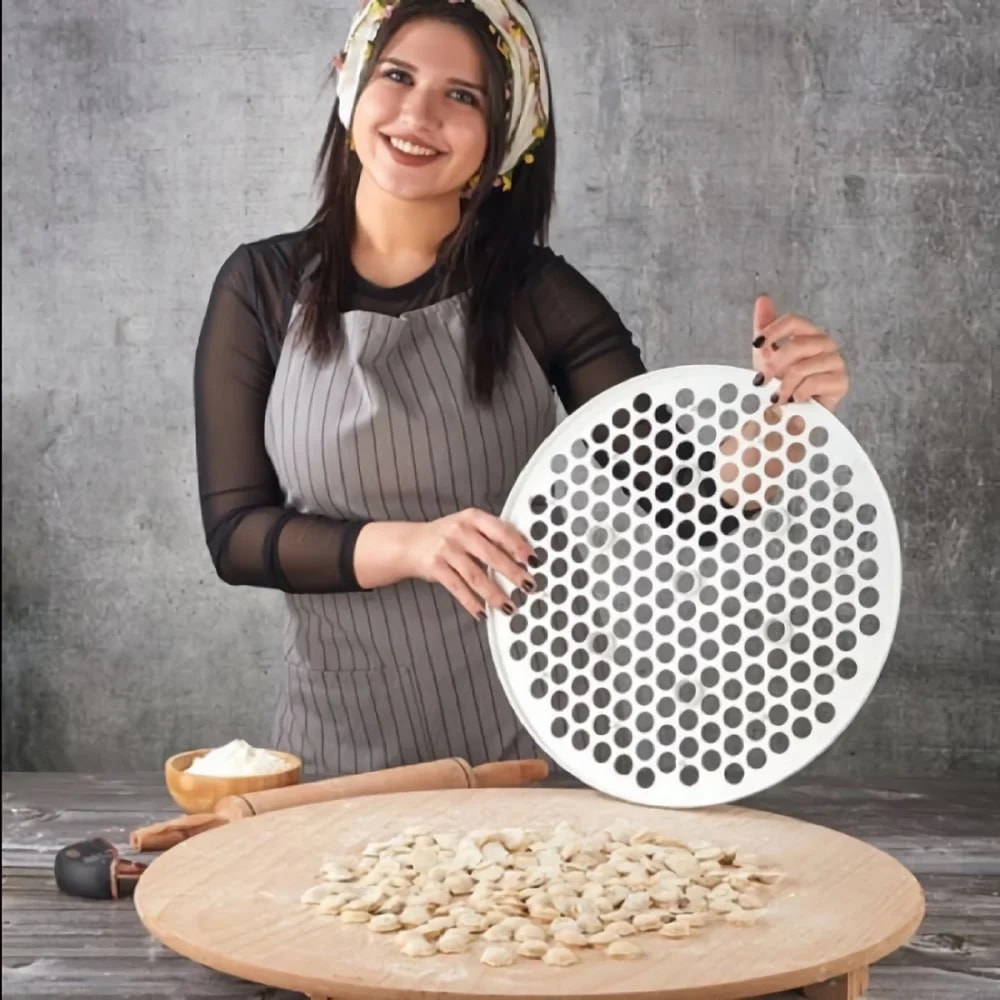 Ravioli Maker Dumpling Press Tray for Homemade Pasta & Pelmeni