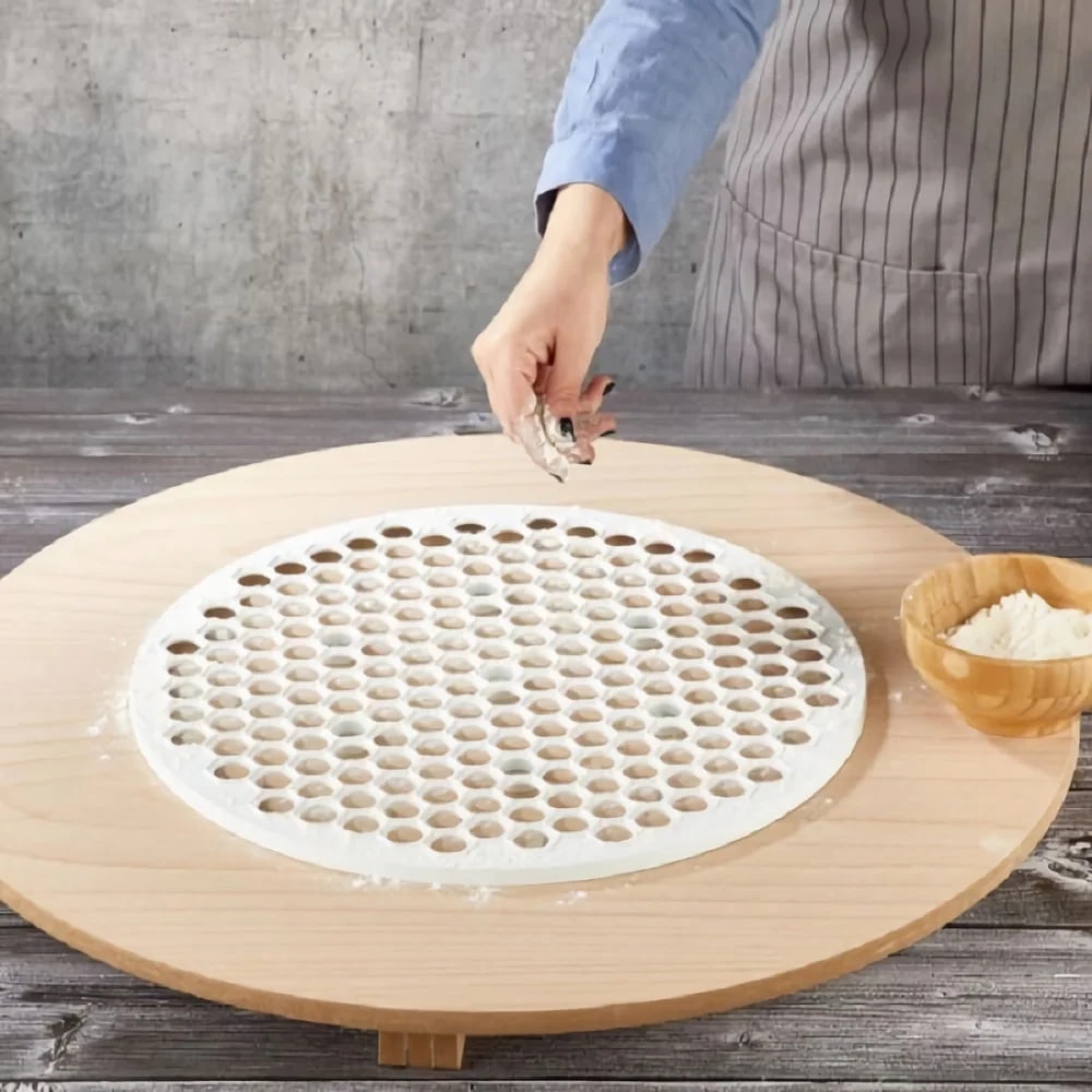 Ravioli Maker Dumpling Press Tray for Homemade Pasta & Pelmeni