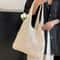 Boho Knit Tote Bag Large Capacity Shoulder Shopping Bag For Everyday Travel 2