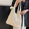 Boho Knit Tote Bag Large Capacity Shoulder Shopping Bag For Everyday Travel 2