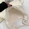 Boho Knit Tote Bag Large Capacity Shoulder Shopping Bag For Everyday Travel 3