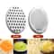 FreshPrep Cheese Grater with Container Lid Stainless Steel Kitchen Grater for Cheese Garlic & Ginger