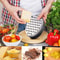 FreshPrep Cheese Grater with Container Lid Stainless Steel Kitchen Grater for Cheese Garlic & Ginger