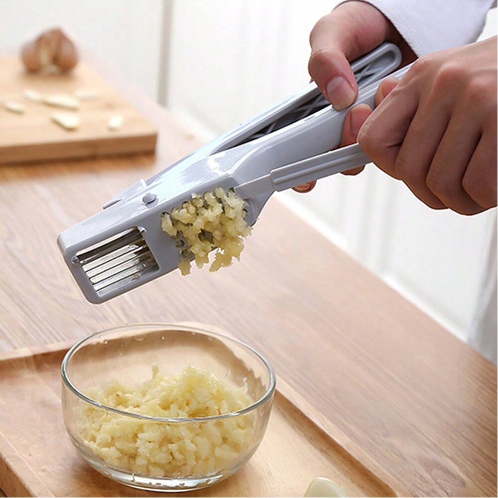 Multi Slice Garlic Press and Crusher Manual Kitchen Tool