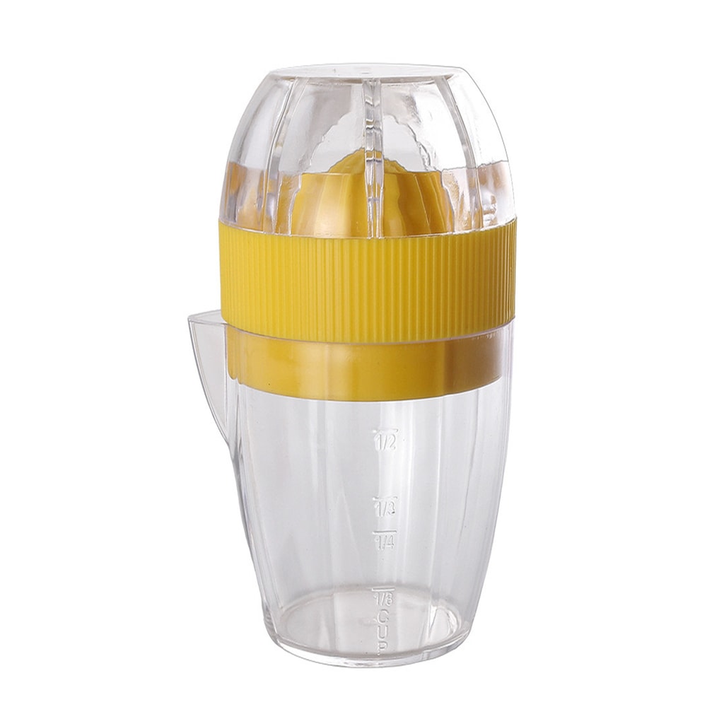 FreshPress Manual Citrus Juicer Cup With Measuring Scale For Lemon Lime Orange 6