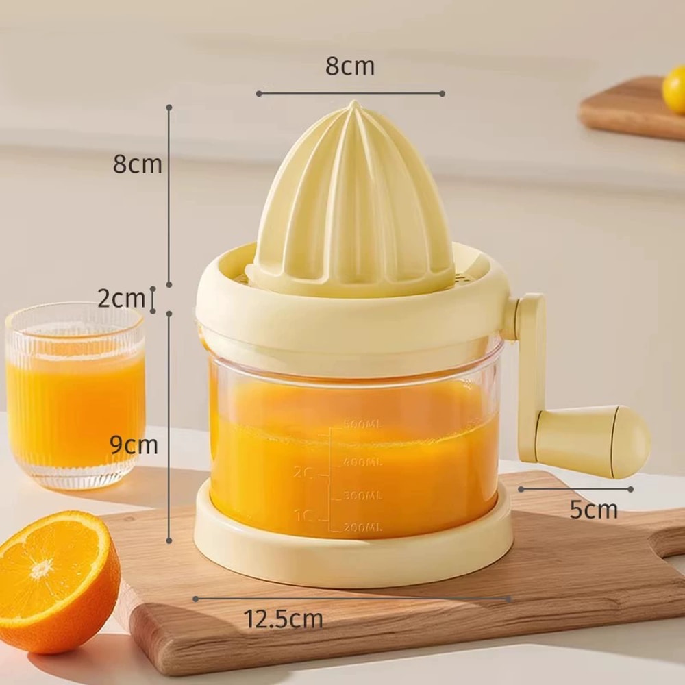 FreshPress Manual Citrus Juicer For Lemons Oranges Everyday Fresh Juice 2