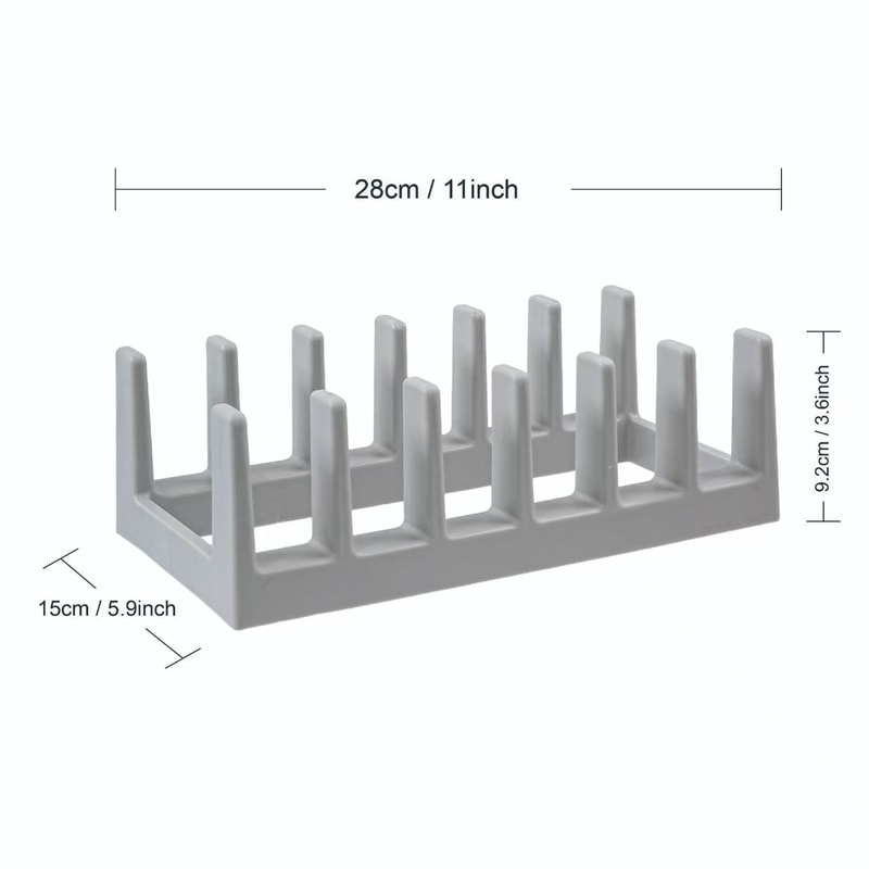 SpaceSaver Hanging Pot Lid Organizer Rack with Shelf for Cabinets and Kitchen Storage