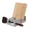 SpaceSaver Hanging Pot Lid Organizer Rack with Shelf for Cabinets and Kitchen Storage