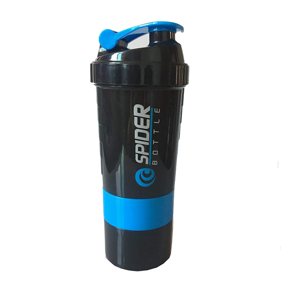 Triple Layer Protein Shaker Bottle With Storage Compartments For Gym Fitness Meal Prep 4