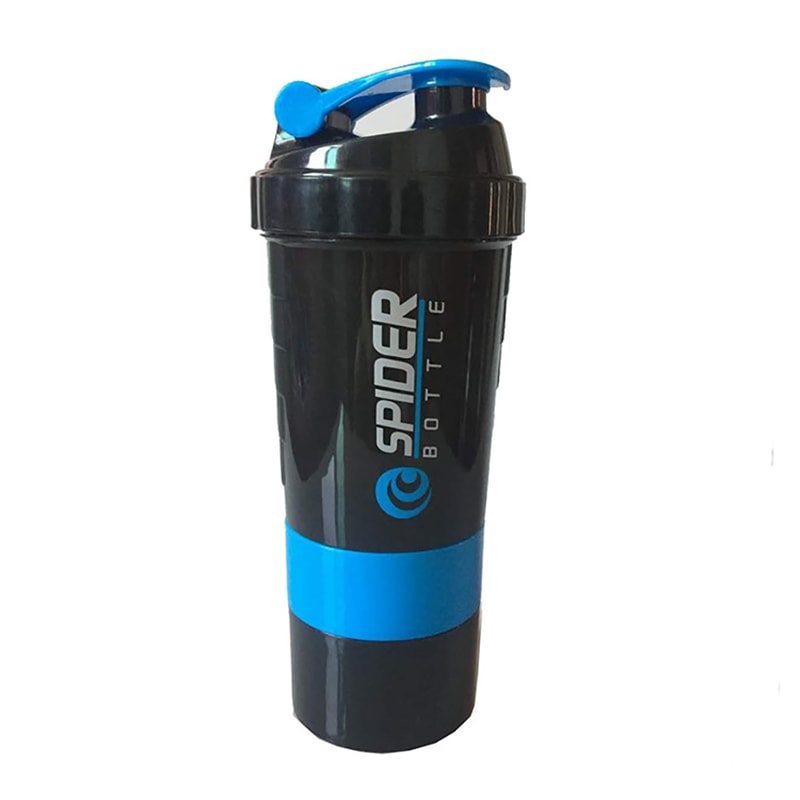 Triple Layer Protein Shaker Bottle With Storage Compartments For Gym Fitness Meal Prep 4