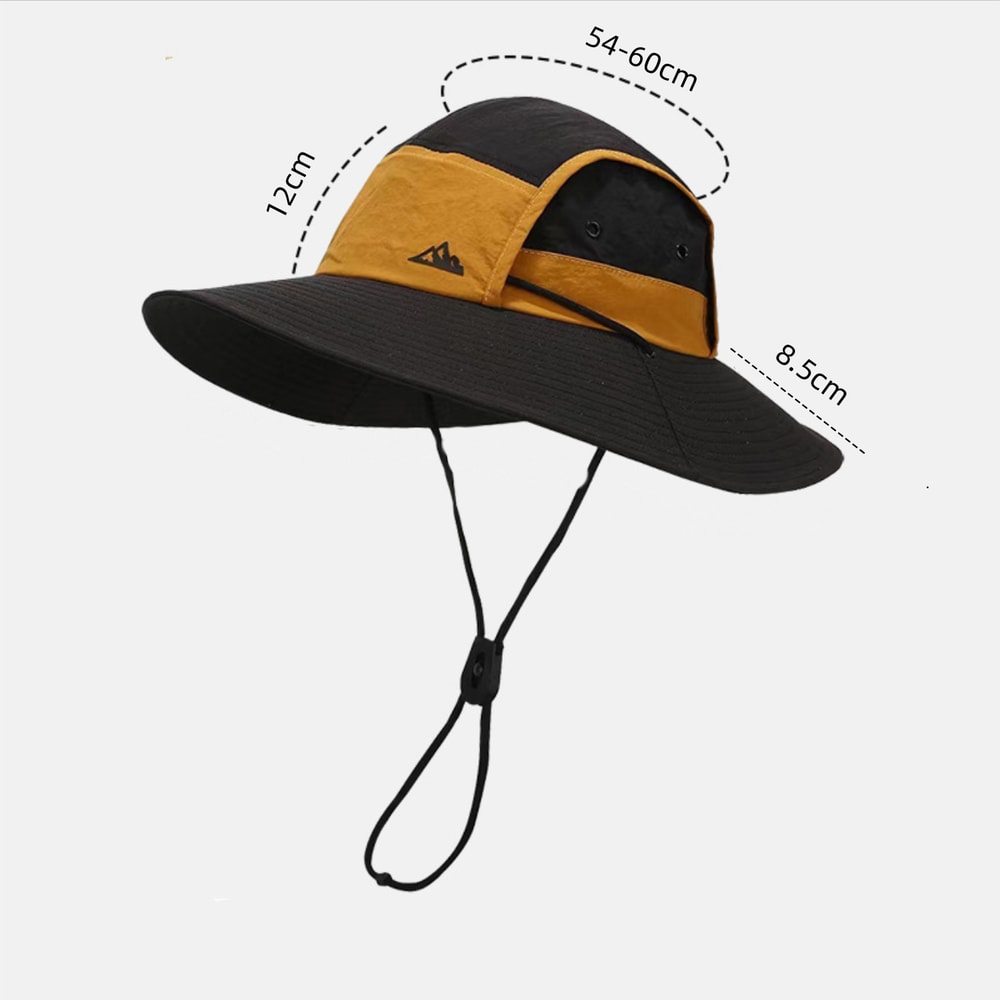 TrailShade Foldable Sun Hat – Quick-Dry Wide Brim UV Protection Hat for Hiking & Fishing