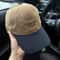 Vintage Color Block Baseball Cap With Embroidered Letter Design For Men Women 3
