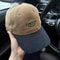 Vintage Color Block Baseball Cap With Embroidered Letter Design For Men Women 3