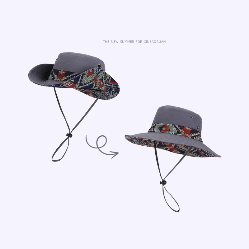 NomadShield Wide Brim Sun Hat for Hiking, Fishing & Outdoor Travel