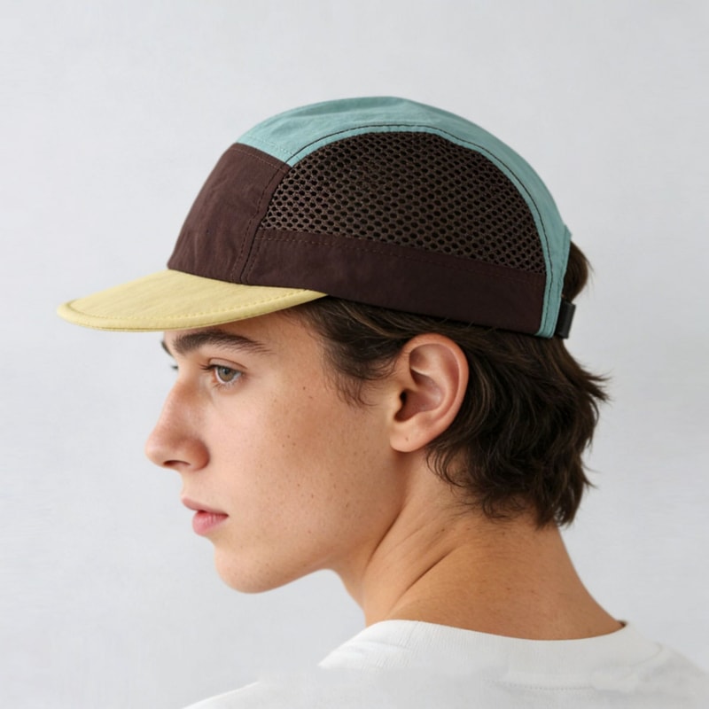 TrailFlex Retro Quick-Dry Mesh Cap for Hiking, Running & Outdoor Adventures
