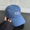 Macaron Floral Embroidered Baseball Cap For Women Soft Top Casual Adjustable Hat 8