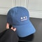 Macaron Floral Embroidered Baseball Cap For Women Soft Top Casual Adjustable Hat 8
