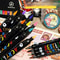 Dual Tip Acrylic Paint Markers For Rock Painting Wood Crafts Calligraphy 1
