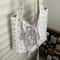 Sweet Bow Canvas Tote Bag Large Capacity Shoulder Bag For Everyday Style 3