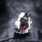 Crimson Heart Gothic Vine Ring Vintage Open Punk Jewelry
