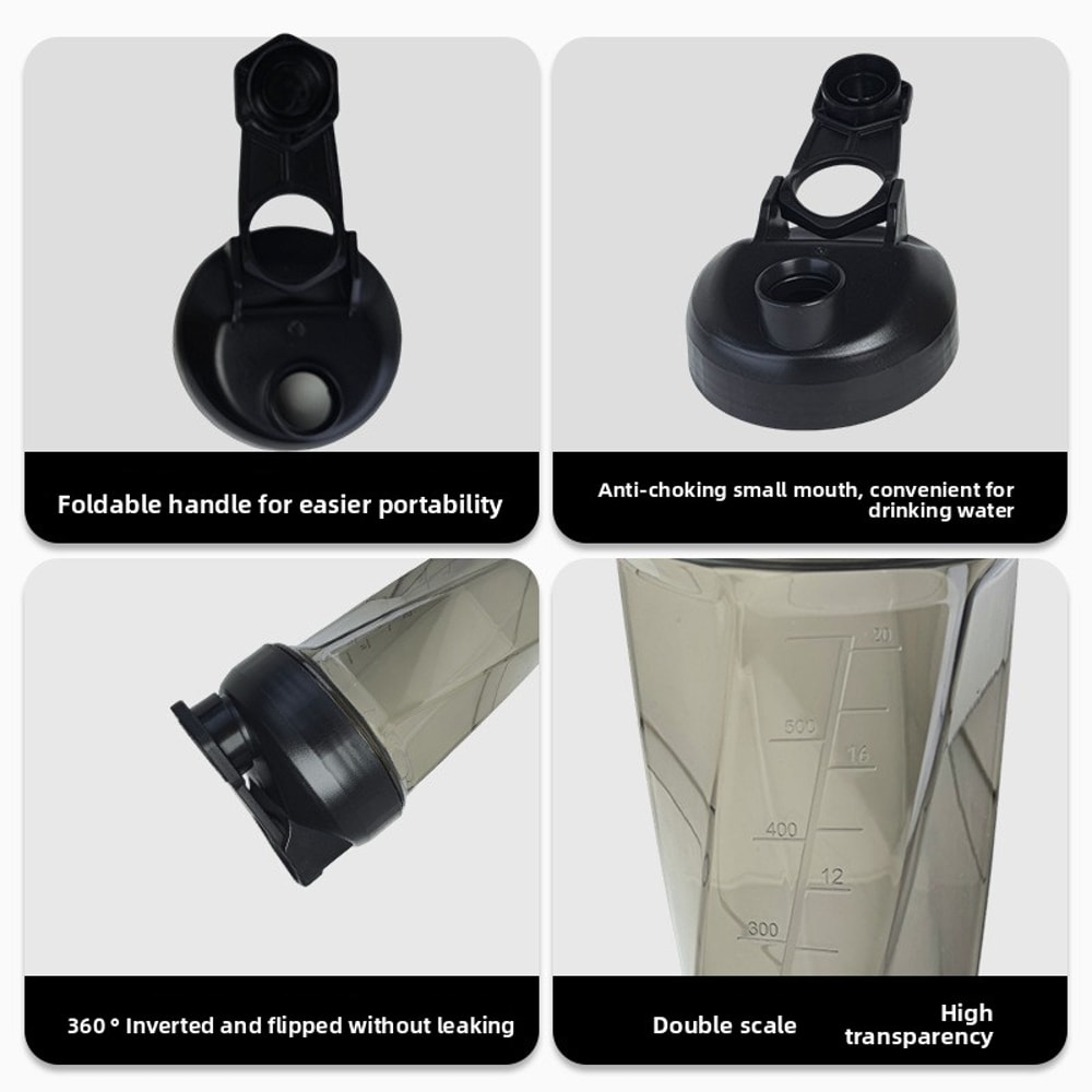 VortexMix Pro Protein Shaker Bottle with TRITAN Design for Smooth Gym & Fitness Drinks