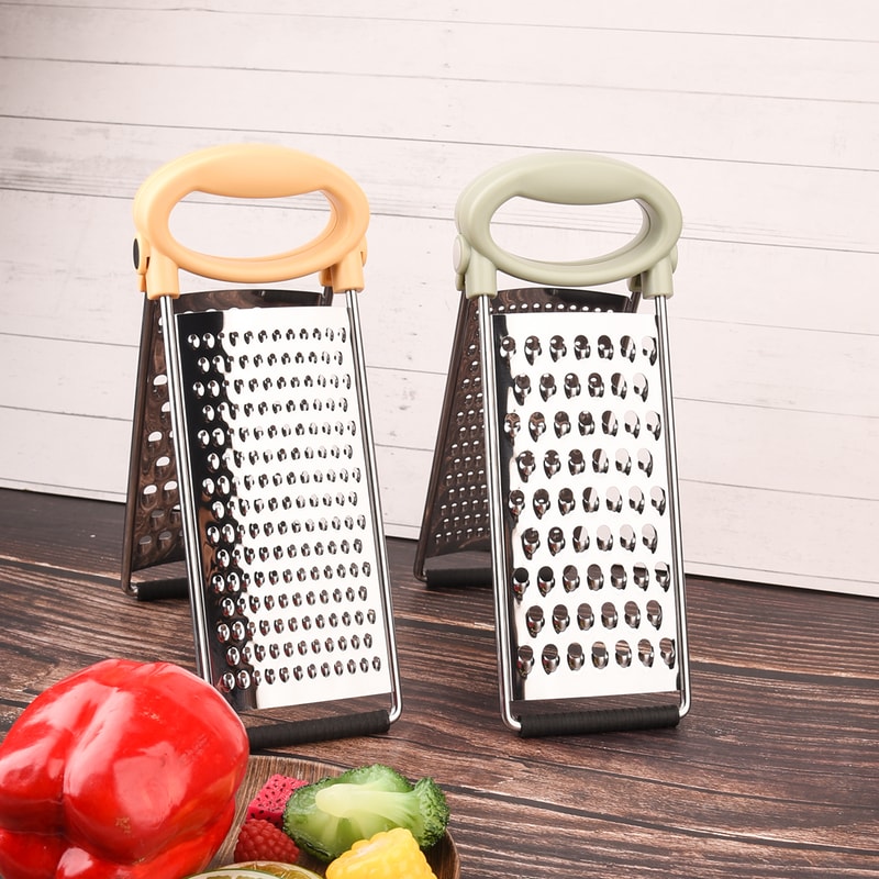 Dual Blade Vegetable Grater Potato Shredder With Storage Container And Measuring Base 0