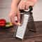 Dual Blade Vegetable Grater Potato Shredder With Storage Container And Measuring Base 3