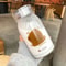 Cute Bear Glass Water Bottle Portable Cartoon Travel Cup With Lid 4