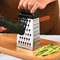 Stainless Steel Vegetable Grater and Cheese Grater for Fast Kitchen Prep