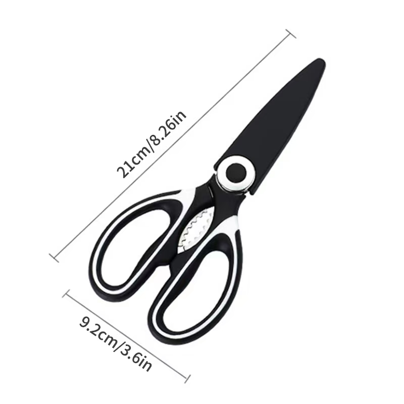 MultiCut Pro Stainless Steel Kitchen Scissors for Poultry, Fish, Vegetables & Bones